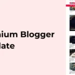 Sora Viral Premium Blogger Template Free Download