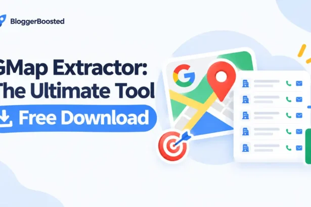 GMap Extractor: The Ultimate Tool for B2B Lead Generation & Client Hunting (Free Download)